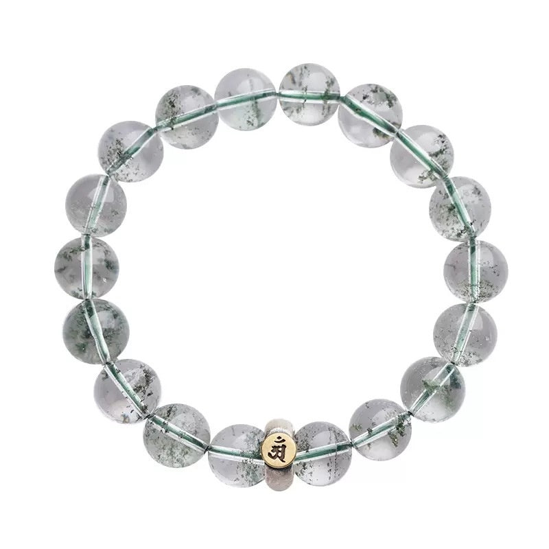 Green Phantom Quartz - Patron Saint Bracelet